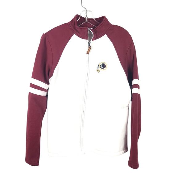Washington Redskins Commanders L Full Zip Jacket NFL - Picture 1 of 6